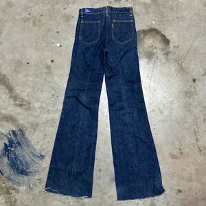 Vintage 70s Fresh Produce Levi's Flared Wide Leg Denim Jeans Size 28X34
